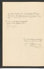 k.k. naturhistorisches Hofmuseum, Intendanzakten 1885-1896 (Hauer), Aktenzahl Z.49/1892, Seite 2